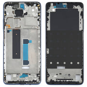 Original Front Housing LCD Frame Bezel Plate for Xiaomi Redmi Note 9 Pro 5G M2007J17C(Grey)
