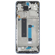 Original Front Housing LCD Frame Bezel Plate for Xiaomi Redmi Note 9 Pro 5G M2007J17C(Grey)