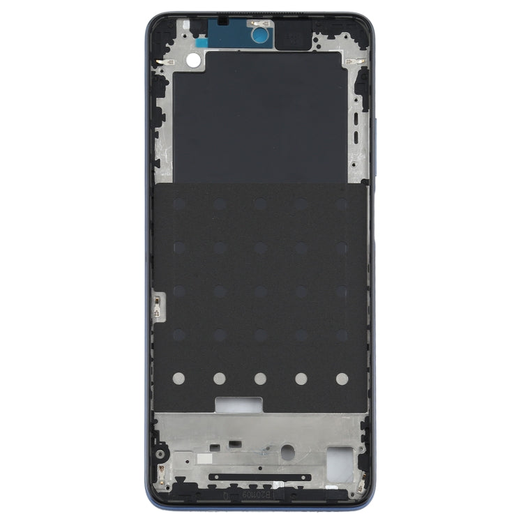 Original Front Housing LCD Frame Bezel Plate for Xiaomi Redmi Note 9 Pro 5G M2007J17C(Grey)