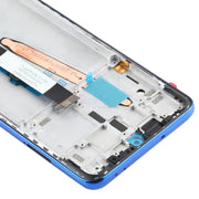 Original LCD Screen for Xiaomi Poco X3 NFC / Poco X3 Digitizer Full Assembly with Frame(Blue)