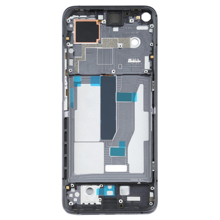 Front Housing LCD Frame Bezel Plate for Xiaomi Mi 10T Pro 5G / Mi 10T 5G / Redmi K30S M2007J3SC M2007J3SY (Black)