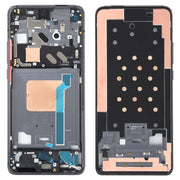 Original Front Housing LCD Frame Bezel Plate for Xiaomi Redmi K30 Ultra M2006J10C(Black)
