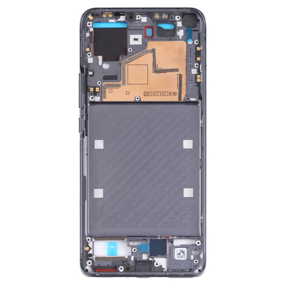 Original Front Housing LCD Frame Bezel Plate for Xiaomi Mi 11(Black)