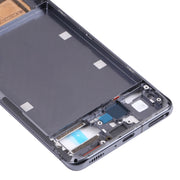 Original Front Housing LCD Frame Bezel Plate for Xiaomi Mi 11(Black)