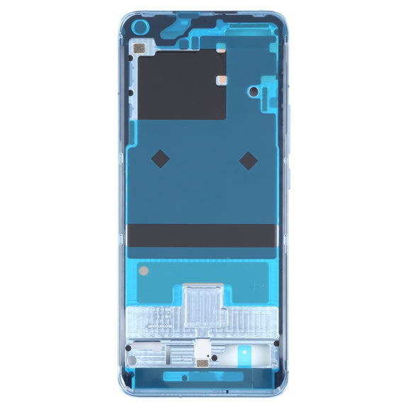 Original Front Housing LCD Frame Bezel Plate for Xiaomi Mi 11 (Blue)