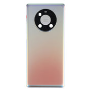 Original Battery Back Cover with Camera Lens Cover for Huawei Mate 40 Pro(Silver)