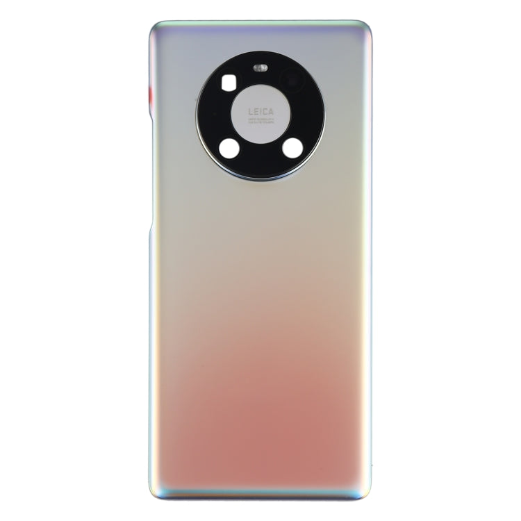 Original Battery Back Cover with Camera Lens Cover for Huawei Mate 40 Pro(Silver)