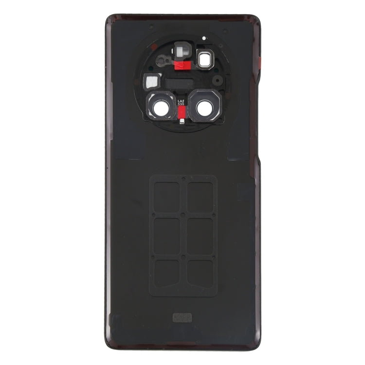 Original Battery Back Cover with Camera Lens Cover for Huawei Mate 40 Pro(Silver)