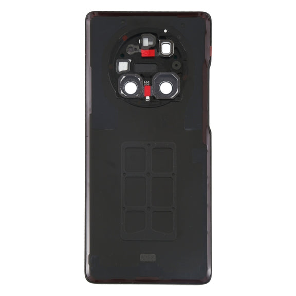 Original Battery Back Cover with Camera Lens Cover for Huawei Mate 40 Pro(Silver)