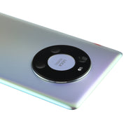 Original Battery Back Cover with Camera Lens Cover for Huawei Mate 40 Pro(Silver)