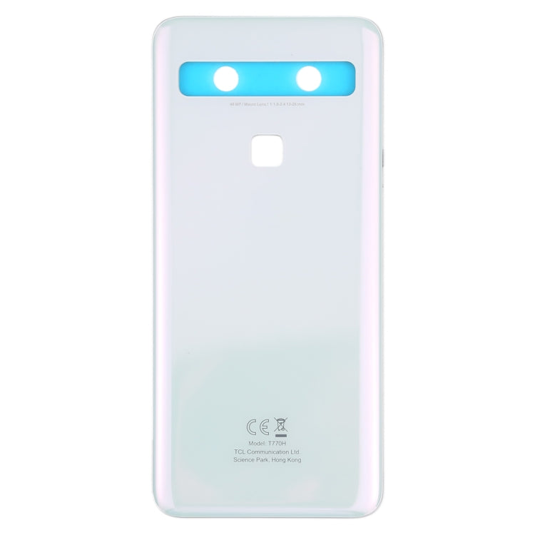Original Battery Back Cover for TCL 10L (10 Lite) T770H(White)