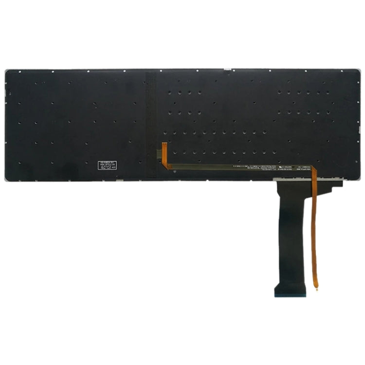 US Version Keyboard with Keyboard Backlight for Asus GL552 GL552J GL552JX GL552V GL552VL GL552VW N552VW N552VX G771JM G771JW(Silver)
