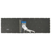 US Version Keyboard with Keyboard Backlight for HP 15-DA 15-DA0002DX 15-DA0008CA 15-DB 15-DB0003CA TPN-C135 TPN-C136 (Silver)