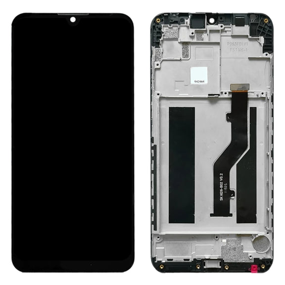 OEM LCD Screen for ZTE Blade V10 Vita  Digitizer Full Assembly with Frame（Black)