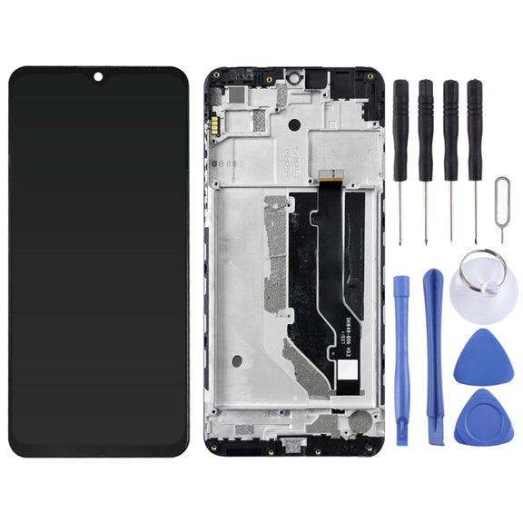 OEM LCD Screen For ZTE 20 Smart V2050  Digitizer Full Assembly with Frame���Black)