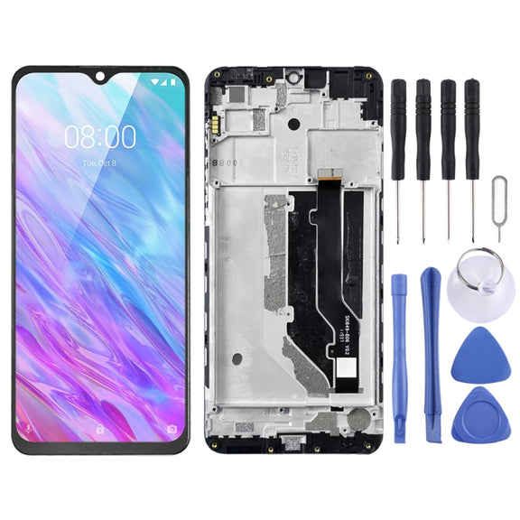 OEM LCD Screen For ZTE 20 Smart V2050  Digitizer Full Assembly with Frame���Black)