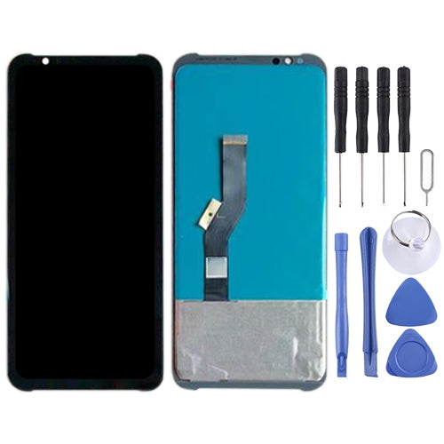 Original AMOLED LCD Screen for ZTE Nubia Red Magic 3 / 3S NX629J  with Digitizer Full Assembly ���Black)