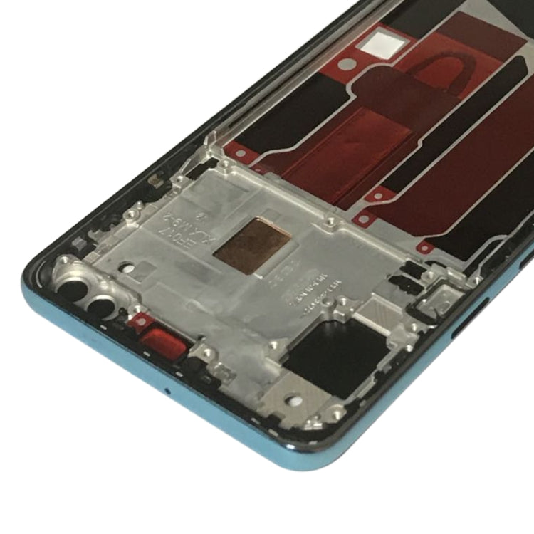 For OnePlus Nord Middle Frame Bezel Plate (Blue)