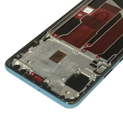 For OnePlus Nord Middle Frame Bezel Plate (Blue)