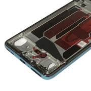For OnePlus Nord Middle Frame Bezel Plate (Blue)