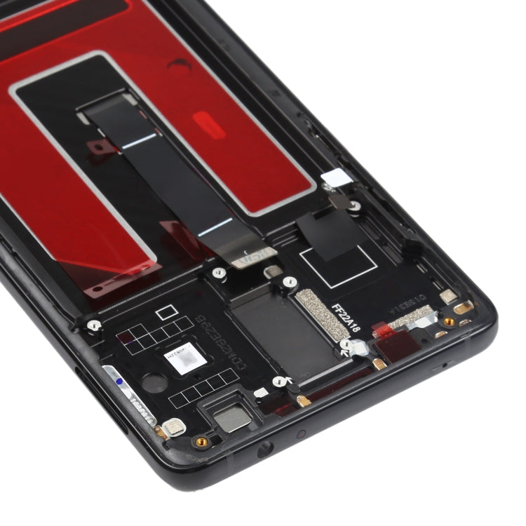 Original OLED LCD Screen for Huawei Mate 10 Digitizer Full Assembly with Frame(Black)