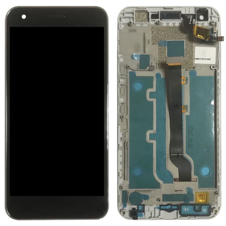 OEM LCD Screen for Vodafone Smart Ultra 6 VF-995N VF995N  Digitizer Full Assembly with Frame���Black)