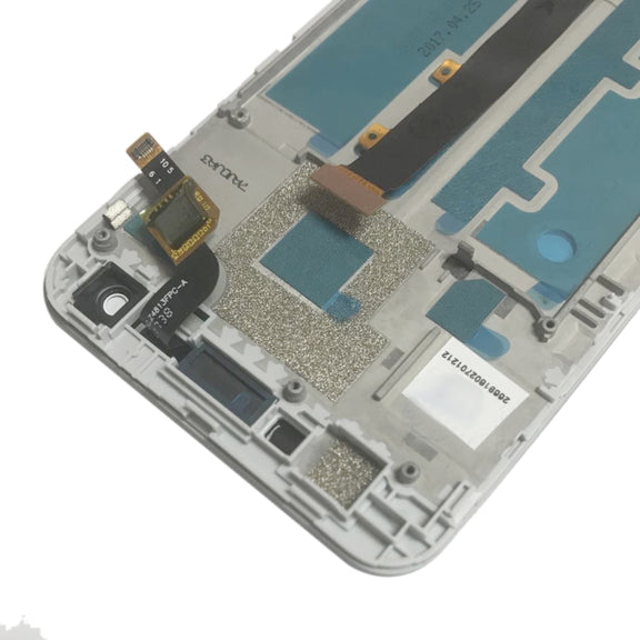 OEM LCD Screen for Vodafone Smart Ultra 6 VF-995N VF995N  Digitizer Full Assembly with Frame���White)