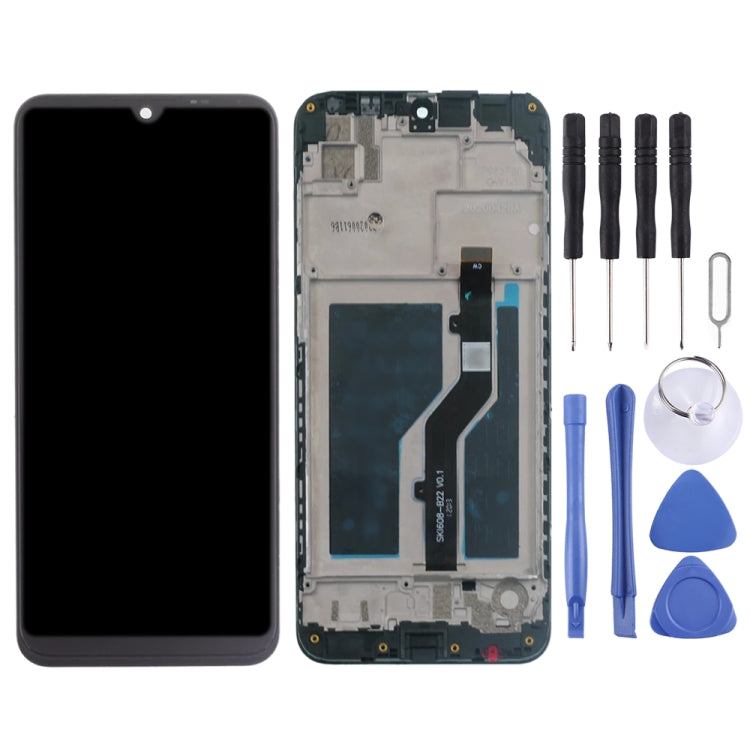 OEM LCD Screen for ZTE Blade A5 2020  Digitizer Full Assembly with Frame���Black)