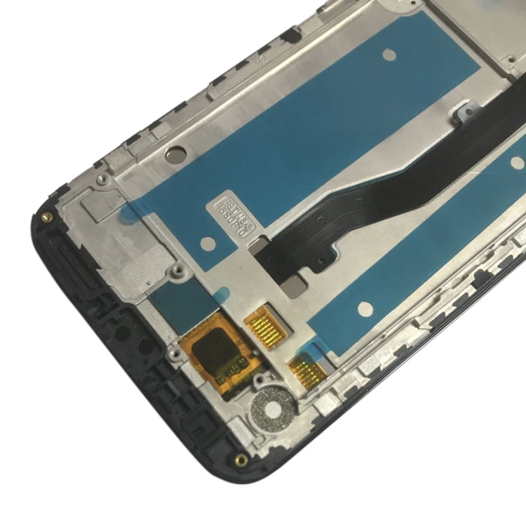 OEM LCD Screen for ZTE Blade V8 Lite  Digitizer Full Assembly with Frame���Black)