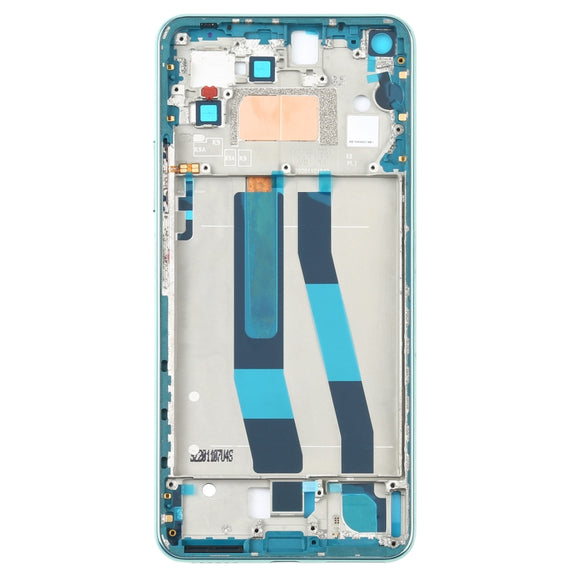 Original Front Housing LCD Frame Bezel Plate for Xiaomi Mi 11 Lite 5G / Mi 11 Youth/11 Lite 5G NE(Green)