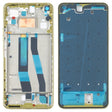 Original Front Housing LCD Frame Bezel Plate for Xiaomi Mi 11 Lite 5G / Mi 11 Youth/11 Lite 5G NE(Yellow) - Frame Bezel Plate by PMC TechLife | Online Shopping South Africa | PMC TechLife