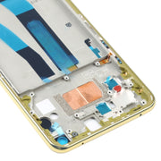 Original Front Housing LCD Frame Bezel Plate for Xiaomi Mi 11 Lite 5G / Mi 11 Youth/11 Lite 5G NE(Yellow)