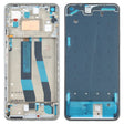 Original Front Housing LCD Frame Bezel Plate for Xiaomi Mi 11 Lite 4G M2101K9AG(Silver) - Frame Bezel Plate by PMC TechLife | Online Shopping South Africa | PMC TechLife