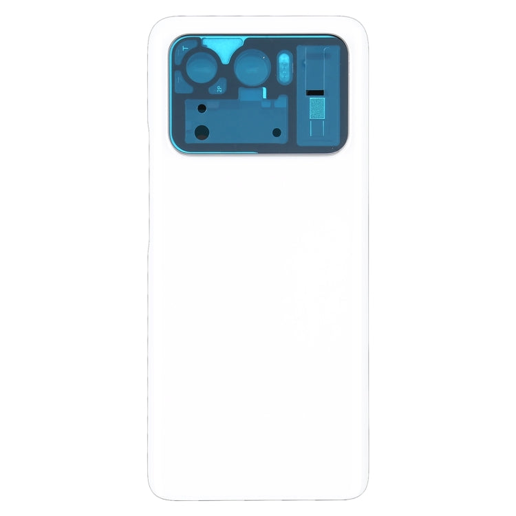 Original Ceramics Battery Back Cover for Xiaomi Mi 11 Ultra M2102K1G(White)