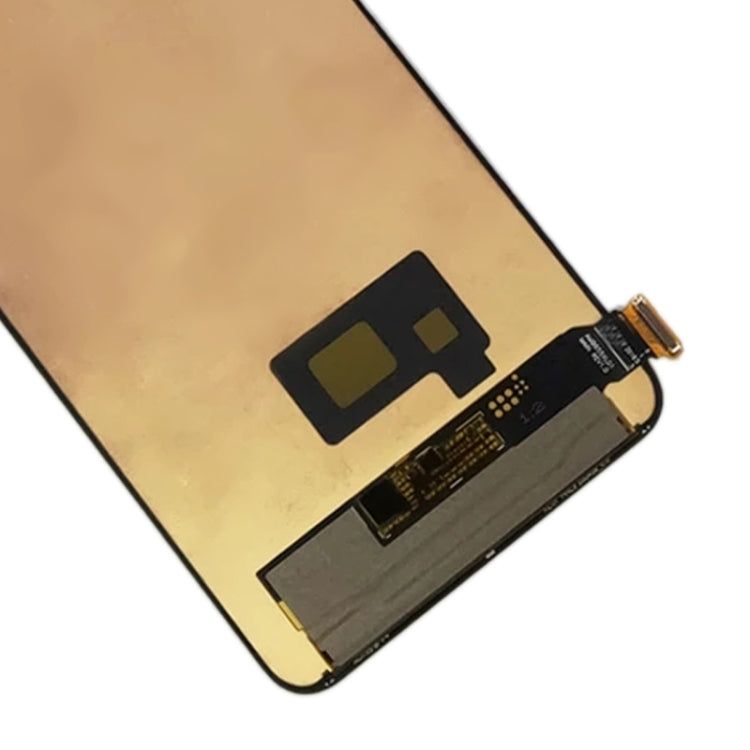 Original Super AMOLED Material LCD Screen and Digitizer Full Assembly for OPPO Realme X7 Pro RMX2121 RMX2111(Black)