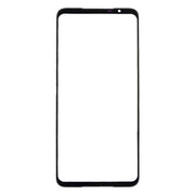 Front Screen Outer Glass Lens for Asus ROG Phone 5 ZS673KS I005DA(Black)