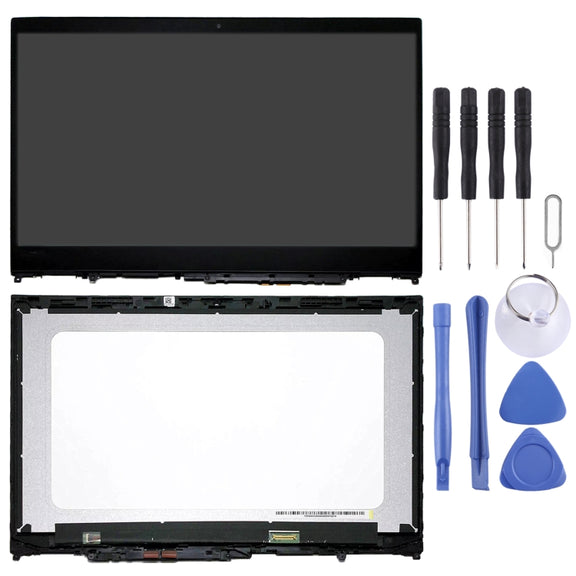 3840 x 2160 UHD OEM LCD Screen for Lenovo IdeaPad Flex 5-15 / Yoga 520 Digitizer Full Assembly with Frame (Black)