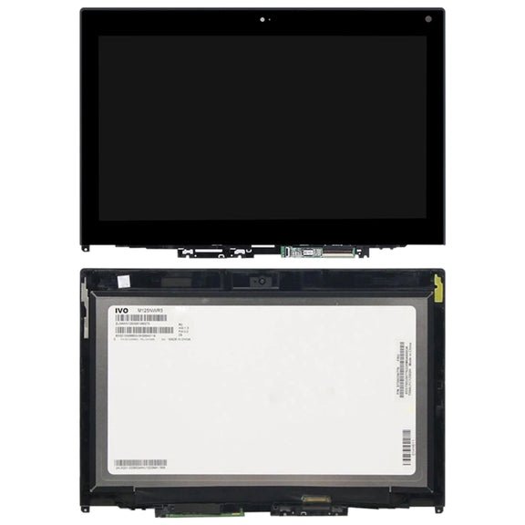 1366 x 768 HD OEM LCD Screen for Lenovo Thinkpad 12.5 inch Yoga 260  Digitizer Full Assembly with Frame (Black)