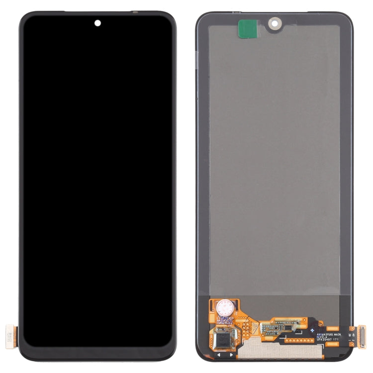 Original AMOLED Material LCD Screen and Digitizer Full Assembly for Xiaomi Redmi Note 10 4G / Redmi Note 10S / Redmi Note 11 SE India / Poco M5s  M2101K7AI, M2101K7AG