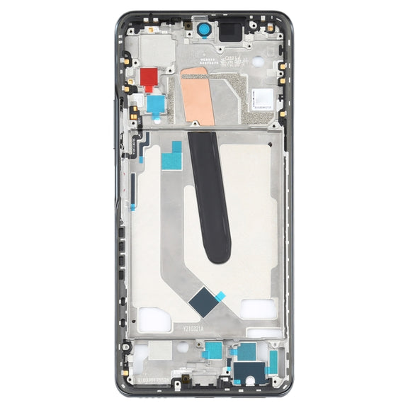Original Front Housing LCD Frame Bezel Plate for Xiaomi Poco F3 M2012K11AG (Black)