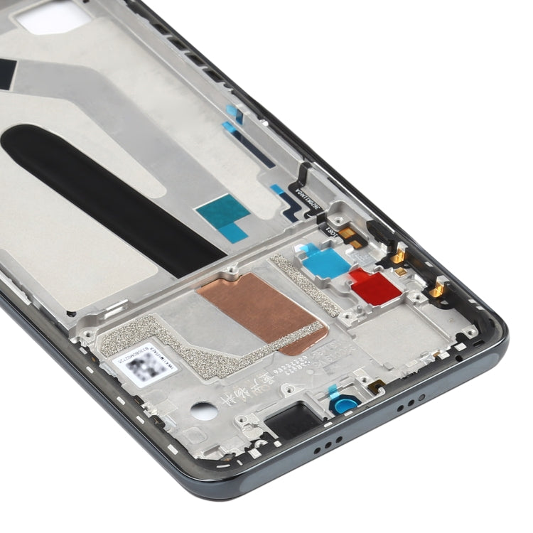 Original Front Housing LCD Frame Bezel Plate for Xiaomi Poco F3 M2012K11AG (Black)