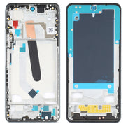 Original Front Housing LCD Frame Bezel Plate for Xiaomi Poco F3 M2012K11AG (White)