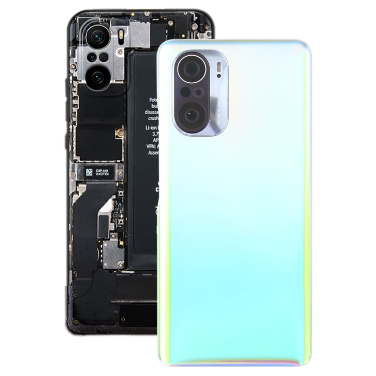 Original Battery Back Cover for Xiaomi Redmi K40 Pro M2012K11C(Blue)