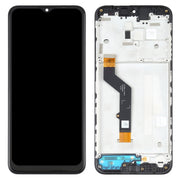 TFT LCD Screen for Motorola Moto E7 Plus XT2081-1 Digitizer Full Assembly with Frame (Black)