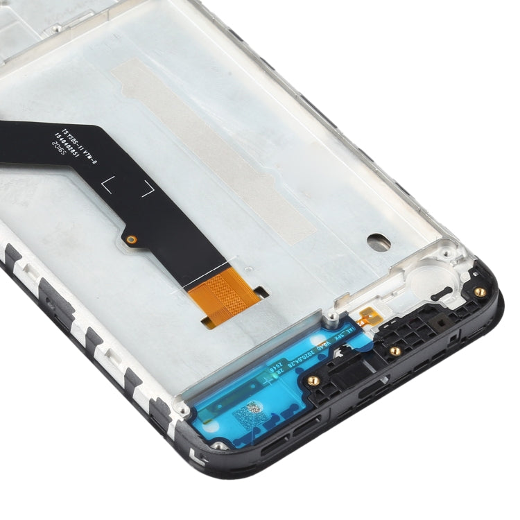 TFT LCD Screen for Motorola Moto E7 Plus XT2081-1 Digitizer Full Assembly with Frame (Black)