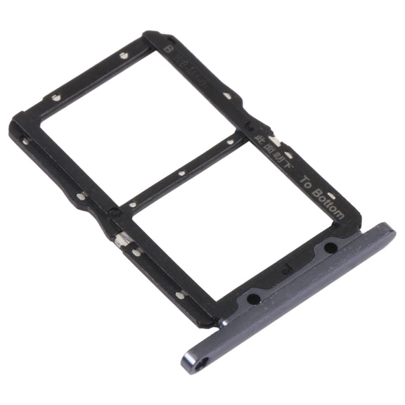 SIM Card Tray + SIM Card Tray for Huawei Nova 5T (Black)