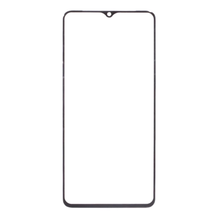 For OnePlus 7T Front Screen Outer Glass Lens (Black)
