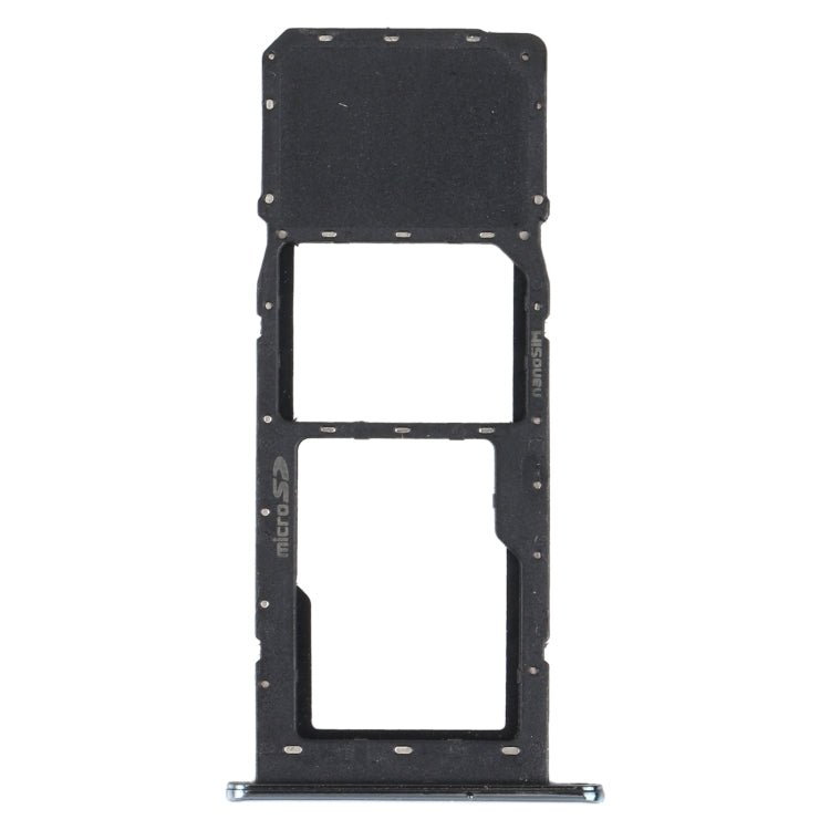 SIM Card Tray + Micro SD Card Tray for LG K61 LMQ630EAW, LM-Q630 (Blue)