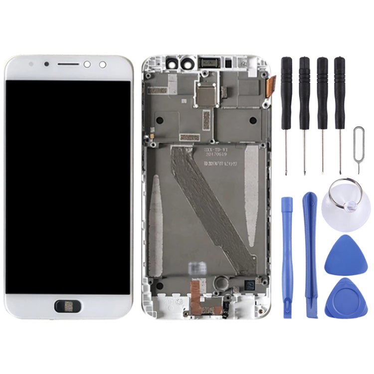 OEM LCD Screen for Asus ZenFone 4 Selfie Pro ZD552KL Z01MD  Digitizer Full Assembly with Frame���White)