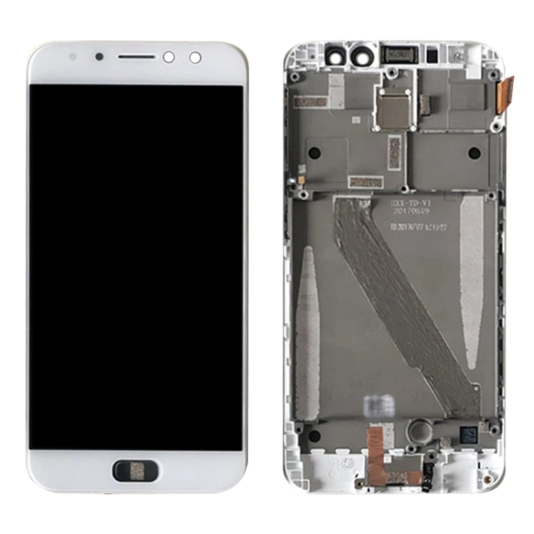 OEM LCD Screen for Asus ZenFone 4 Selfie Pro ZD552KL Z01MD  Digitizer Full Assembly with Frame���White)